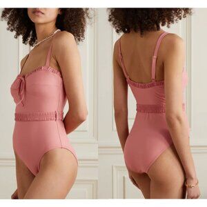 Chic Pink One-Piece Swimsuit